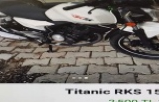 Çaldığı motosikleti bir yıl sonra boyayıp satmaya...