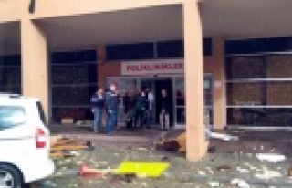 Devlet Hastanesi’nde hortum dehşeti!