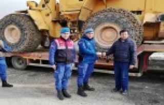 300 bin TL değerindeki çalınan iş makinesi yakalandı!