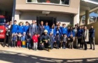 Alanya AKK’den itfaiye ziyareti