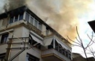 Alanya'da yangın paniği! Üniversite öğrencileri...