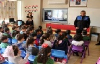 Alanya Polisi miniklerle buluşmaya devam ediyor