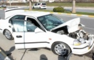 Feci kazada 2 kişi yaralandı!