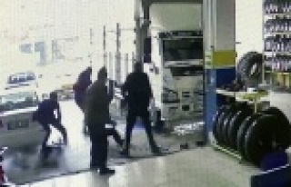 Tamir sonrası patlayan lastik ucuz atlatıldı!