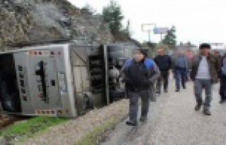 Yürekleri ağza getiren kazada 7 kişi yaralandı!