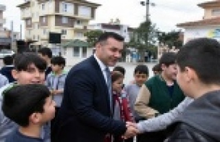 Ziraat Mühendisi Başkan Yücel’den EKO okul ziyareti