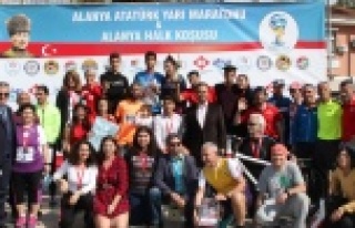 Alanya Atatürk için koştu