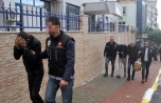 Alanya'da dev operasyon: 15 gözaltı, 1 kişi...