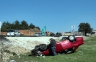 Alanya yolunda feci kaza! 1 kişi yaralandı