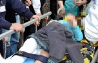 Alanya’da korkutan kaza! 1 çocuk yaralandı