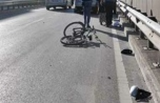 Alanya’da otomobilin çarptığı bisikletli Rus...