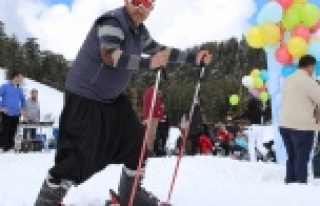 Birinci Alanya Akdağ Kayak Festivali yapıldı