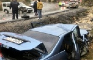 Feci kazada 2’si ağır 5 kişi yaralandı!