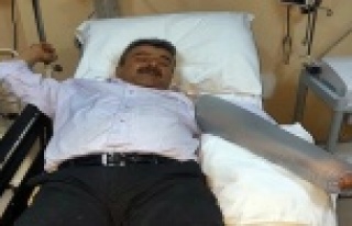 Muhtar adayı Toros’a nazar değdi