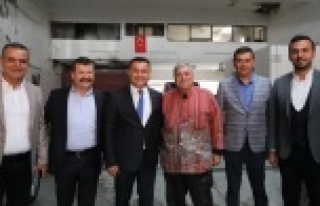 Sanayi esnafından Yücel’e yoğun ilgi