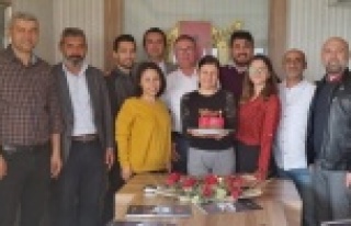 AGC Başkanı Coşkun'a sürpriz