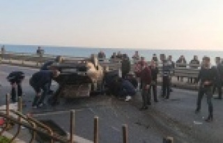 Alanya'da feci kaza: 2 yaralı var