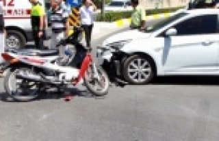 Alanya’da otomobille motosiklet çarpıştı: 1...