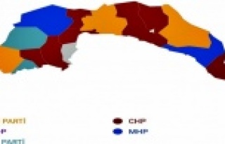 Antalya'nın hangi ilçesini hangi parti kazandı?
