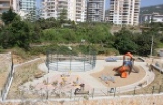 Cikcilli mahallesine yeni bir park