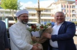 Erbaş'tan Başkan Şahin'e ziyaret
