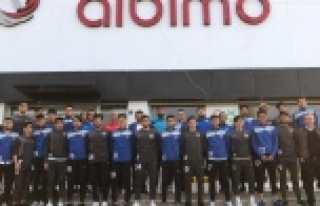 Gömeç altyapı takımlarını ağırladı