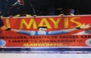 İşte Alanya’nın 1 Mayıs programı