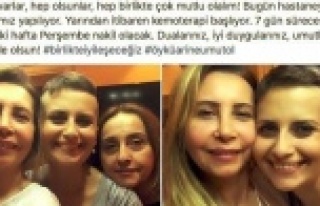 Öykü'nün annesi müjdeyi sosyal medya hesabından...