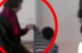 Alanya'da skandal video! Bakın öğretmen öğrenciye...