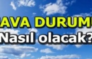 Alanya ve çevresinde bugün hava nasıl olacak?
