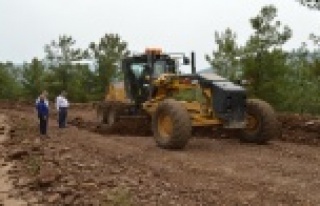 Alanya Yaylakonak yolu genişletiliyor