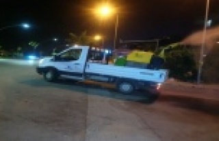 Alanya’da sinekle mücadele gece gündüz sürüyor