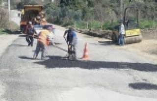 Antalya Büyükşehir'den Alanya'da yollara...