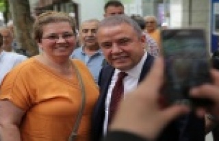 Başkan Böcek İstanbul’da Antalyalı hemşehrileri...