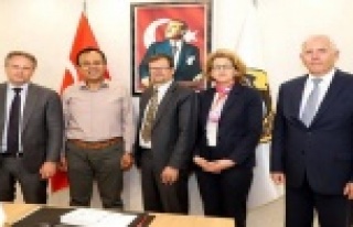 Büyükelçilerden Alanya Belediyesi'ne ziyaret