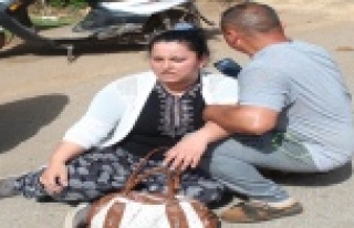 Evleri yananan iki kadın gözyaşlarına boğuldu