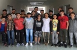 Genç sporcular diş taramasından geçti