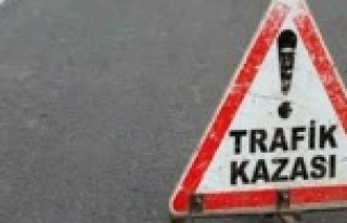 Hastane girişinde trafik kazası: 1 yaralı