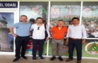 UEFA ve TFF yetkilileri Bahçeşehir Okulları Stadyumu...