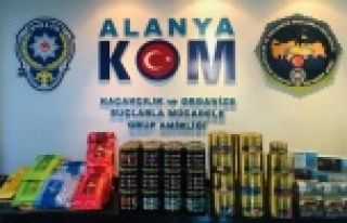 Alanya'da ele geçirildi! Tam 87 kilo!