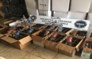 Alanya’da 3 otele kaçak ve sahte içki operasyonu