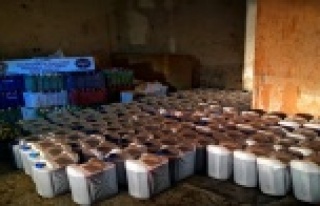 Alanya’da 6 bin 570 litre kaçak ve sahte içki...