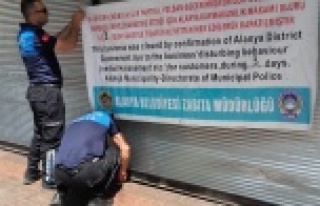 Kurala uymayan 6 işletmeye teşhirli kapama