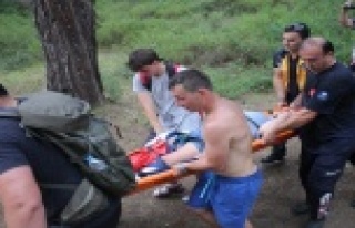 Polonyalı ailenin yürüyüş planı hastanede bitti