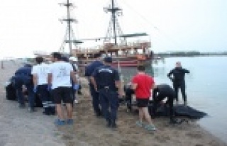 Tur bitmeden son kez girdiği ırmaktan çıkamadı