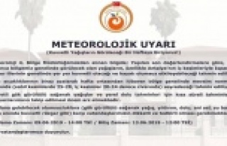 Validen Antalya'ya yağmur ve dolu uyarısı