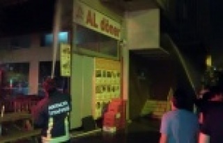 Alanya'da gece mahalleyi ayağa kaldıran yangın