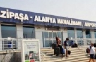 Alanya-GZP'ye 6 ayda 436 bin yolcu indi