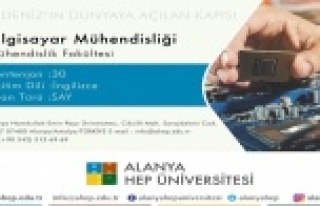 Alanya HEP Üniversitesi'nde, Bilgisayar Mühendisliği...