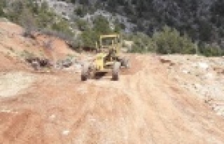 Büyükşehir Belediyesi kırsalda çalışıyor